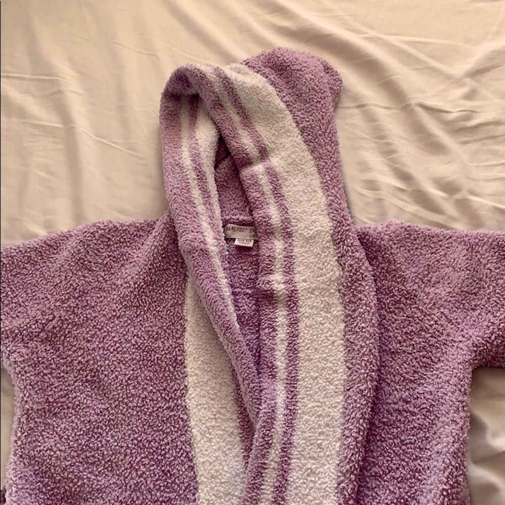 Barefoot dream purple robe